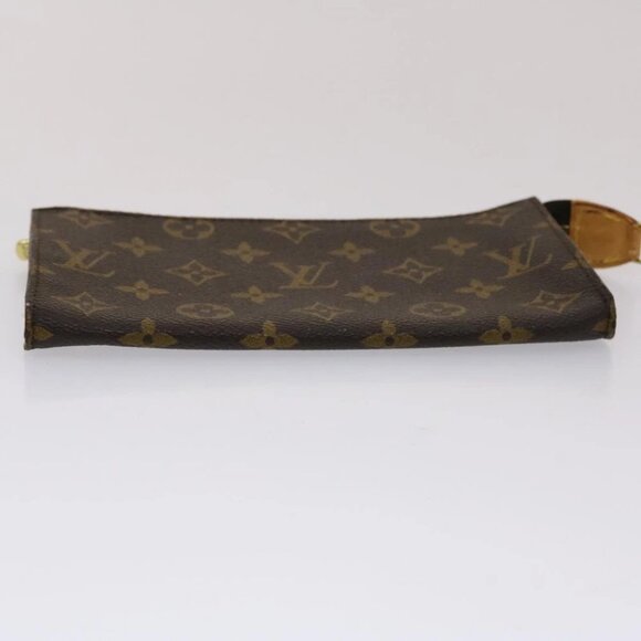 LOUIS VUITTON Monogram Bucket GM Pouch Accessory Pouch LV Auth 49321 - Picture 7 of 14